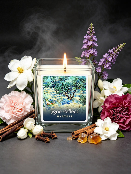 Bougie parfumée MYSTÈRE - L'Oliveraie