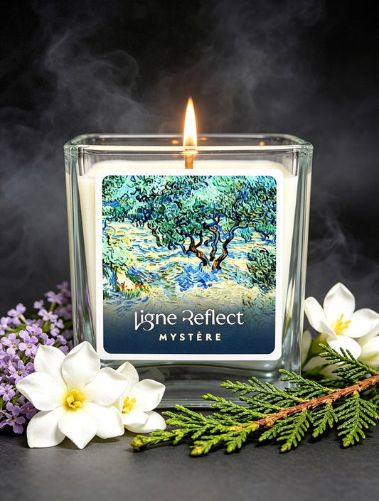 Bougie parfumée MYSTÈRE - L'Oliveraie