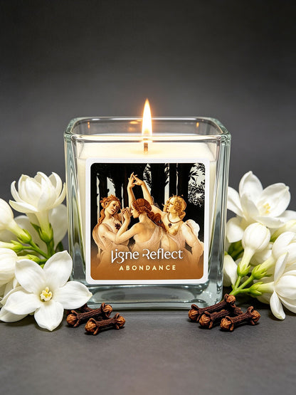 bougie parfumee luxe Artisanale ligne reflect