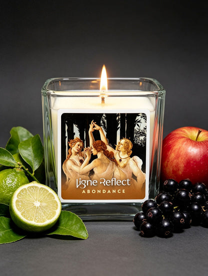 bougie parfumee artisanale luxe ligne reflect