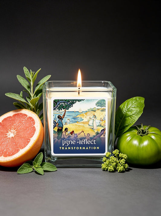 Bougie parfumée TRANSFORMATION - Au Temps de l'Harmonie
