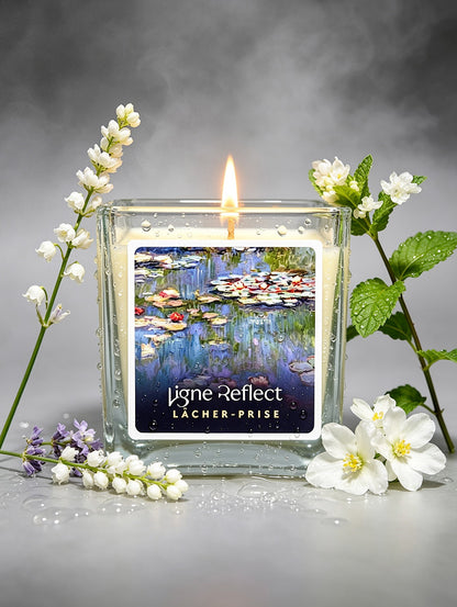 Bougie parfumée LÂCHER-PRISE - Water Lilies