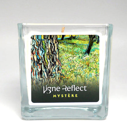 bougie parfumee mystere floral poudre  marque luxe et parfum de niche