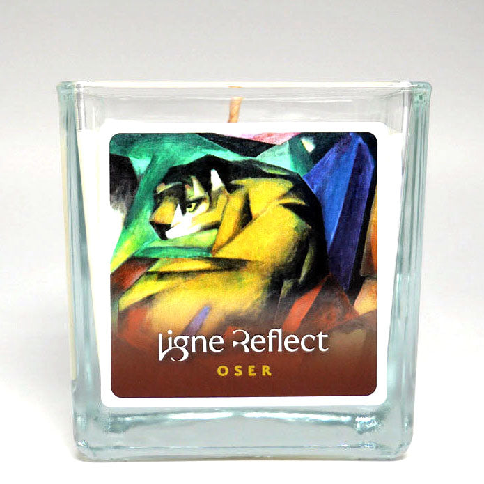 Bougie parfumee luxe et artisanale parfum floral marque et parfum de niche