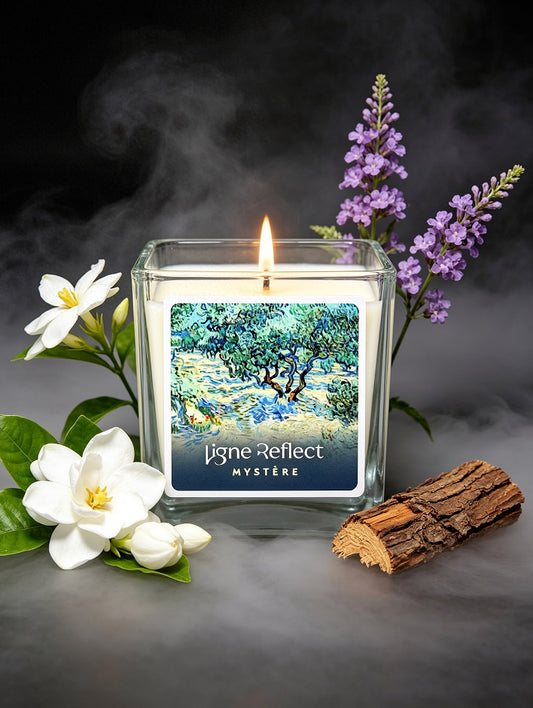 Bougie parfumée MYSTÈRE - L'Oliveraie