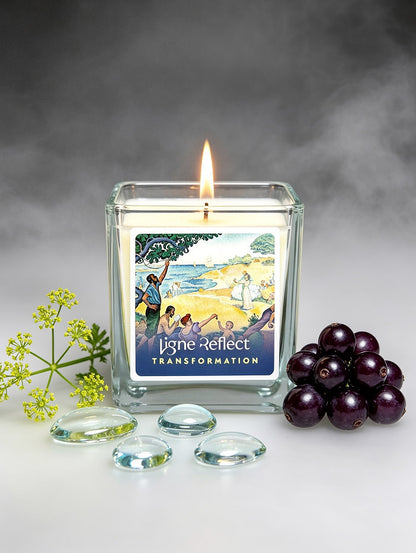 Bougie parfumée TRANSFORMATION - Au Temps de l'Harmonie