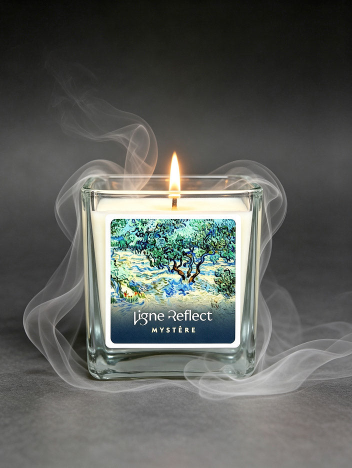 Bougie parfumée MYSTÈRE - L'Oliveraie
