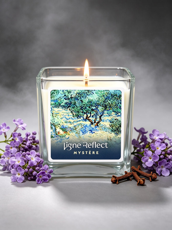 Bougie parfumée MYSTÈRE - L'Oliveraie