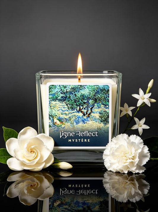 Bougie parfumée MYSTÈRE - L'Oliveraie