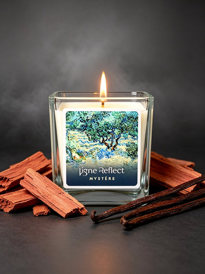 Bougie parfumée MYSTÈRE - L'Oliveraie