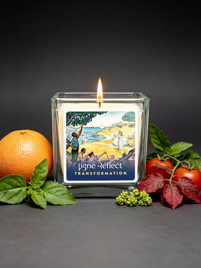 Bougie parfumée TRANSFORMATION - Au Temps de l'Harmonie