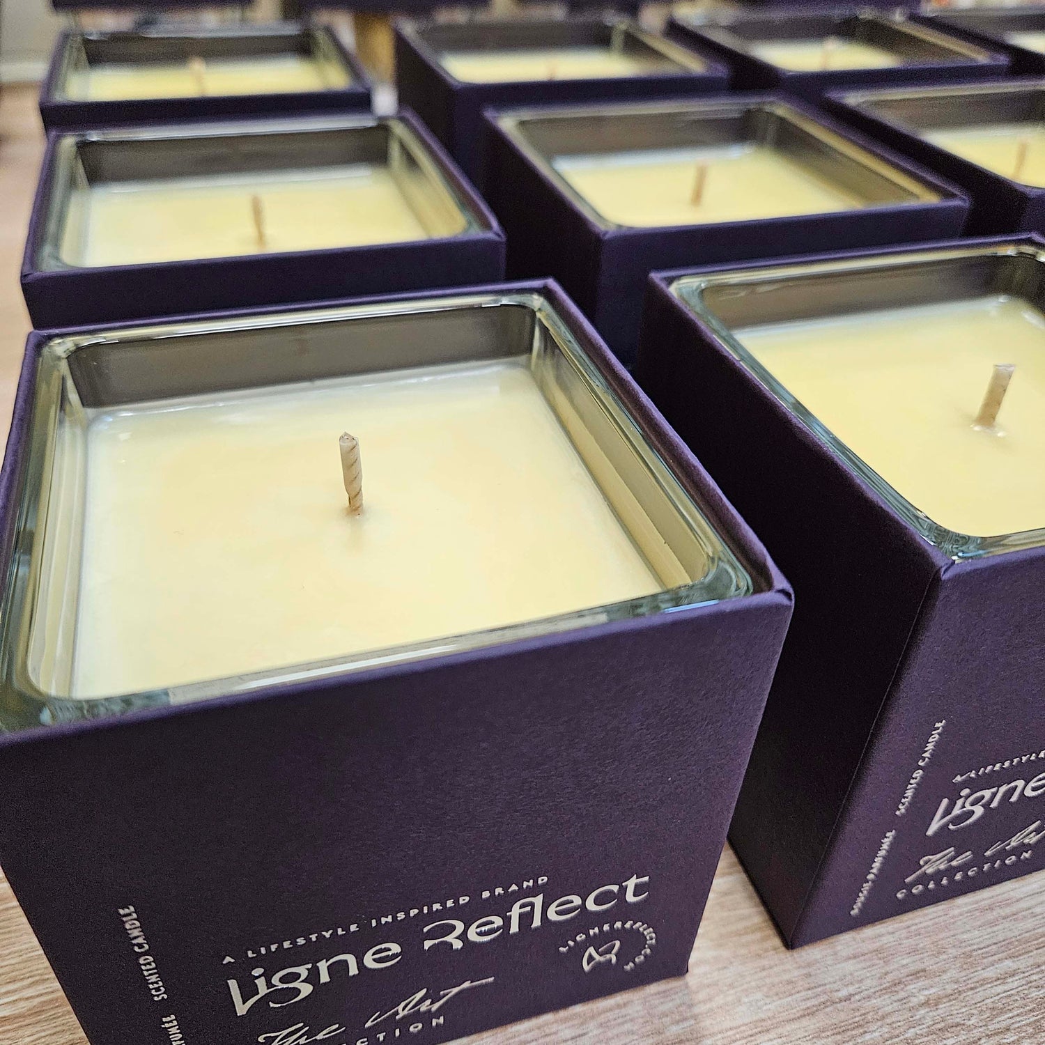 bougie parfumee artisanale repos temps de sechage atelier