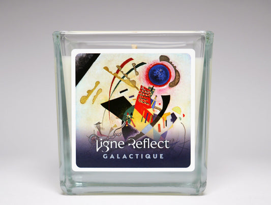 bougie parfumee luxe cercle bleu de vasilly kandinsky