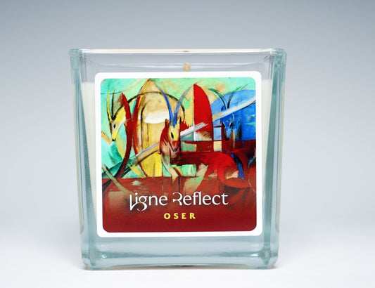 bougie parfumee luxe les gazelles franz marc 