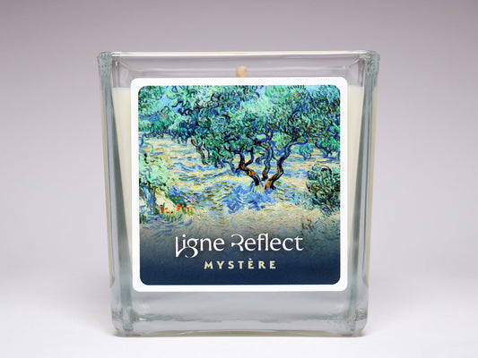 bougie parfumee luxe parfum vincent van gogh oliveraie