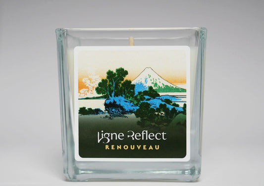 bougie parfumee de luxe la plage de Shichiri hokusai