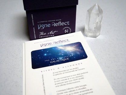 bougie parfumee luxe ligne reflect collection the art collection carte rituel 