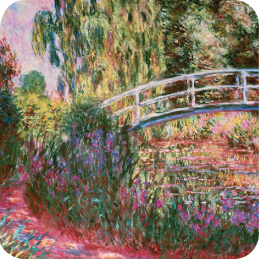 bougie parfumee luxe le Pont Japonais Claude Monet